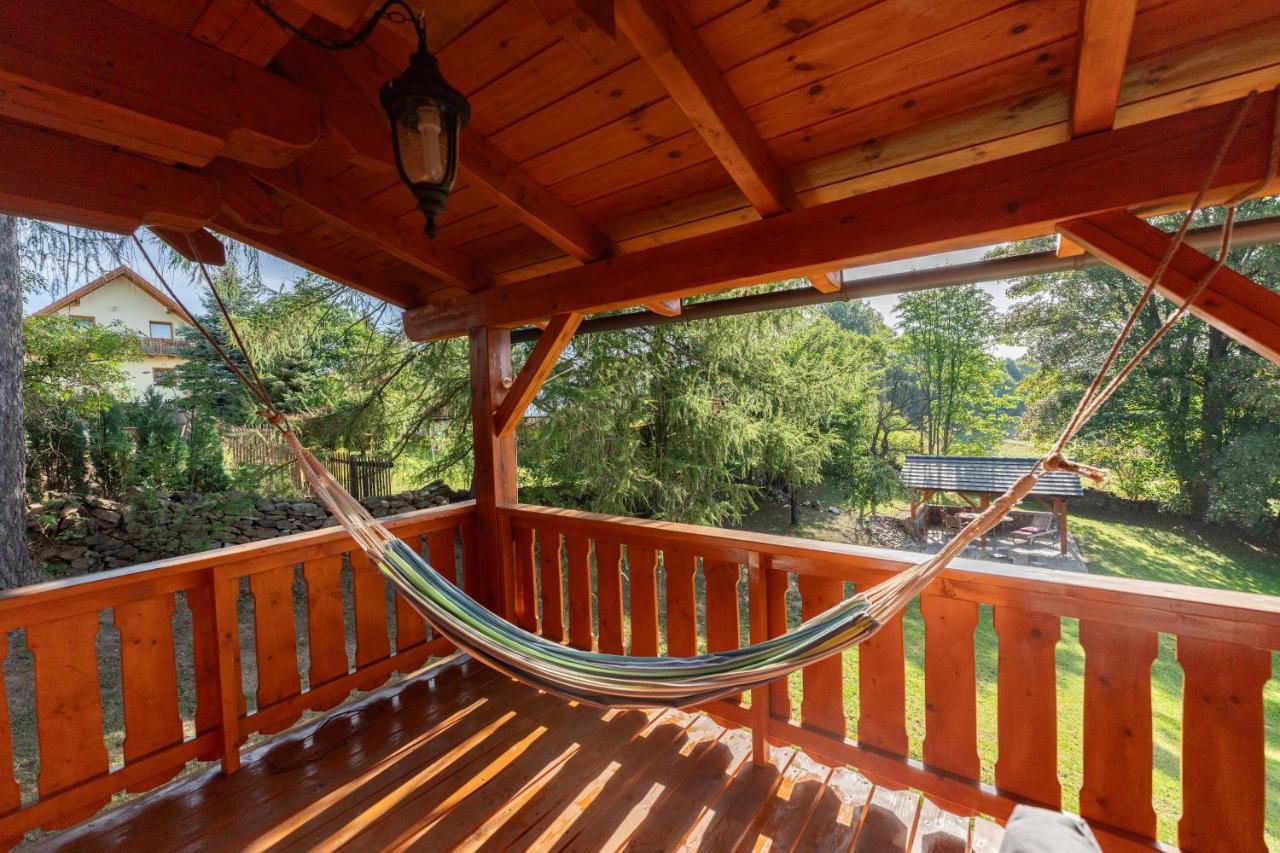 Villa Moderni Sumavska Roubenka S Vyhledem Na Boubin Vimperk Exterior foto