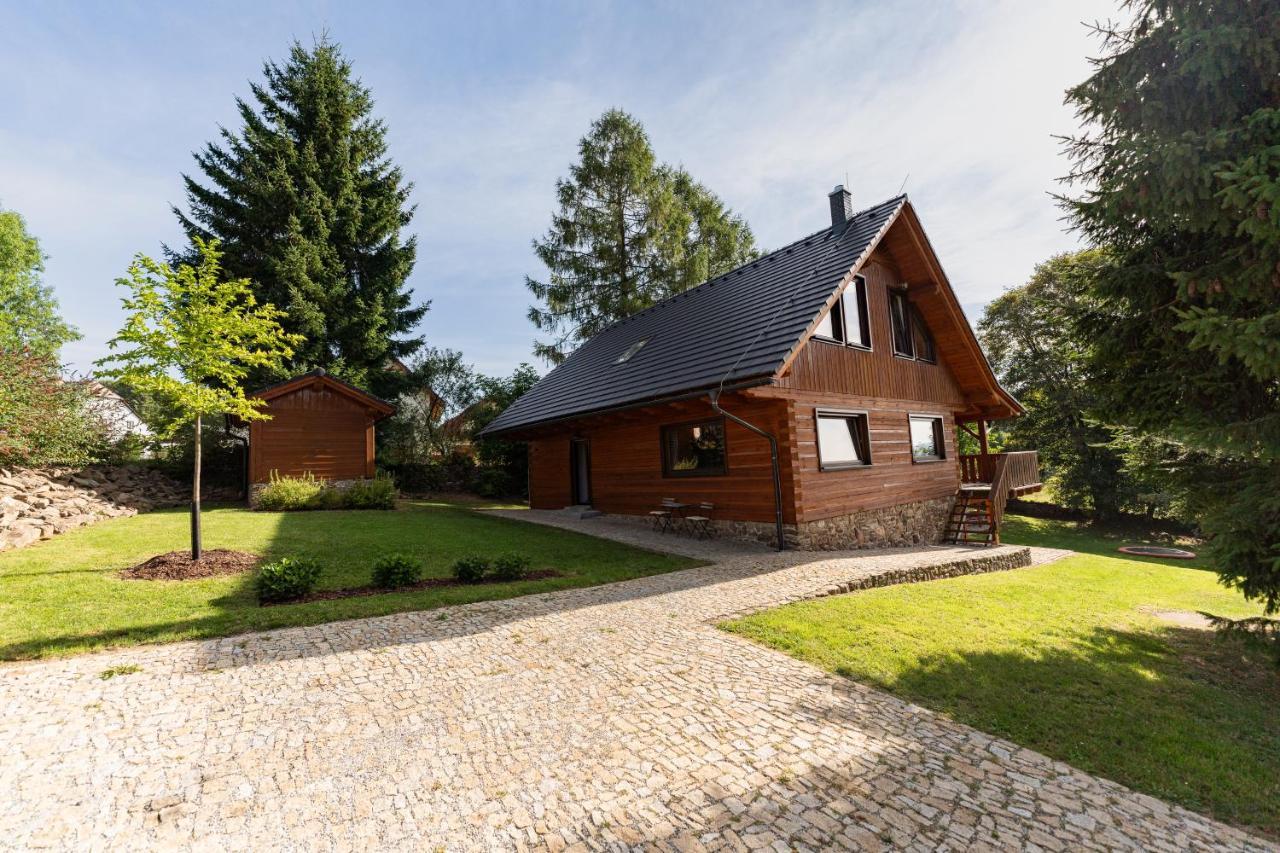 Villa Moderni Sumavska Roubenka S Vyhledem Na Boubin Vimperk Exterior foto