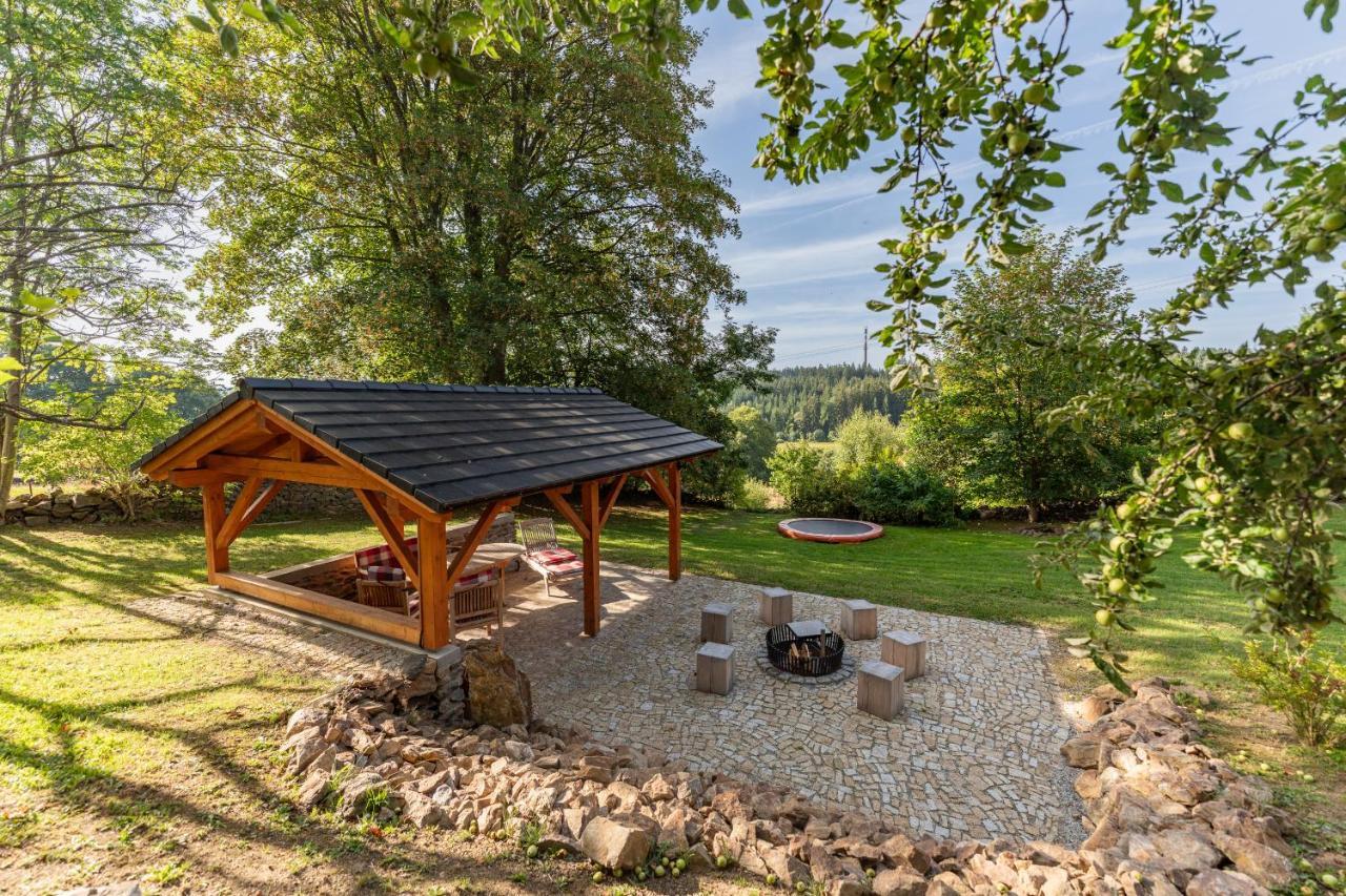 Villa Moderni Sumavska Roubenka S Vyhledem Na Boubin Vimperk Exterior foto